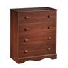 South Shore Heavenly Collection 4-Drawer Chest - Cherry