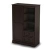 South Shore Savannah Door Chest - Espresso