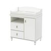 South Shore Moonlight Collection Changing Table (3760332) - Pure White