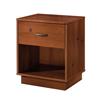 South Shore Logik Collection Night Table - Sunny Pine