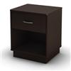 South Shore Logik Collection Nightstand - Chocolate