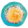 Fine Art Lighting Spring Blossom Art Glass Plate (4522) - Yellow/ Blue