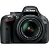 Nikon D5200 24.1MP Digital SLR with AF-S DX NIKKOR 18-55mm VR Lens Kit - Black