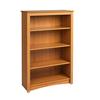 Prepac 4-Shelf Bookcase (MDL-3248) - Maple