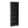 Sonax Hawthorn 72" Bookshelf (S-207-NHL) - Black