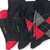 McGregor® Single-pair of 'Diamond Cuff' Dress Socks in a Gift Sock Bag