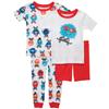 Carter's® Boys 4 Piece Cotton Sleepwear Set- Toddler