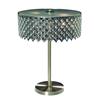 Gen Lite Tiara 3 Light Table Lamp With Crystals