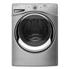 Whirlpool® 5.0 cu. Ft. Steam Front-Load Washer - Diamond Steel