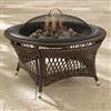 Resin Wicker Fire Pit