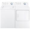 GE 4.5 cu. Ft. Top-Load Washer & 7.0 cu. Ft. Duradrum Gas Dryer - White