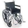 Procare IC Wheelchair with Fixed Arms & Swing-Away Footrests, 18'' Seat
