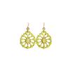 JESSICA®/MD Mint Teardrop Earring with Milky Stone