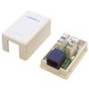 StarTech Single Keystone Cat5e RJ45 WALLJACK (WALLBOX1WH )