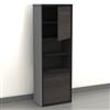 Ebano 2-door Bookcase