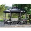 Sunjoy 13 ft. x 14 ft. Royal Octagon Hardtop Gazebo