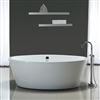 Betsy 67-in. Bathtub with Athena Freestanding Faucet