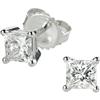 Princess Cut Diamond Stud Earrings (1.00 ctw)