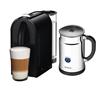 Nespresso U Espresso Machine with Aeroccino (A+D50-CA-BK-NE) - Pure Black