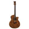 Dean Exotica Bubinga Electric Acoustic Guitar - Brown