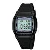 Casio Men's Classic Watch (W-201-1AVCF) - Black Band / Digital Dial