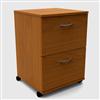 Nexera Essentials 2-Drawer Mobile Filing Cabinet (8093)