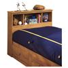 South Shore Little Treasures Single Bookcase Headboard - Country Pine