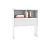 Sonax Willow Bookcase Head Board (H-011-LWB) - White