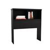 Sonax Willow Bookcase Head Board (H-001-LWB) - Black