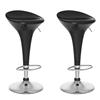 CorLiving Bar Stool (B-101-BAD) - Black - Set of 2