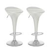 CorLiving Bar Stool (B-111-BAD) - White - Set of 2