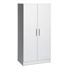 Prepac Elite 32" Storage Cabinet (WES-3264) - White