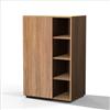 Nexera Alizée Storage Cabinet (223231) - Walnut