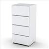 Nexera Traffic 3-Drawer Storage Module (220303) - White