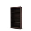 South Shore Axess Collection 4-Shelf Bookcase (7259767) - Chocolate