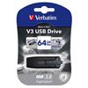Verbatim Store 'N' Go 64GB USB 3.0 Flash Drive (49174) - Black/Grey