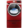 Samsung® 5.0 cu. Ft. Steam Front-Load Washer - Tango Red