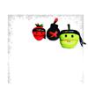 FRUIT NINJA™ Package of 3 Plush Toys With Sound Effects