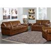 Andrew Leather Sofa and Loveseat