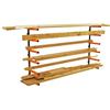 Portamate® 6-level Wood Rack Workshop Materials Organizer