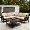 Gold Coast 4-piece Sectional Sofa Set