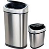 Nine Stars Motion-sensor 50 L and 12 L Capacity Trash Bin Combo Kit