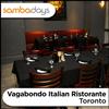 Dine for Two at Vagabondo Italian Ristorante + Lounge, Toronto, ON