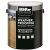 BEHR BEHR PREMIUM TRANSPARENT WEATHERPROOFING WOOD FINISH, CEDAR NATURALTONE, 3.79 L