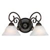 Progress Lighting Academy Collection 1-light Antique Bronze Bath Light