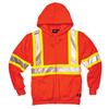 Dickies D91013 Hi-Vis Full Zip Hoody - Small