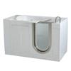 Ella Walk In Baths 52W x 30D Elite Acrylic Soaking Walk-In Tub, Swivel Tray, Dual 2Drain, Righ...