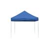 ShelterLogic Celebration II 10 x 20 Decorative Canopy, 1-3/8 Inch 8 Leg Frame, Blue Polyester Cover