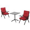 Hampton Bay Marwood Cushion Bistro 3 Piece Set