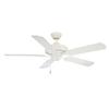 Illumine Satin Collection 52" Outdoor Ceiling Fan